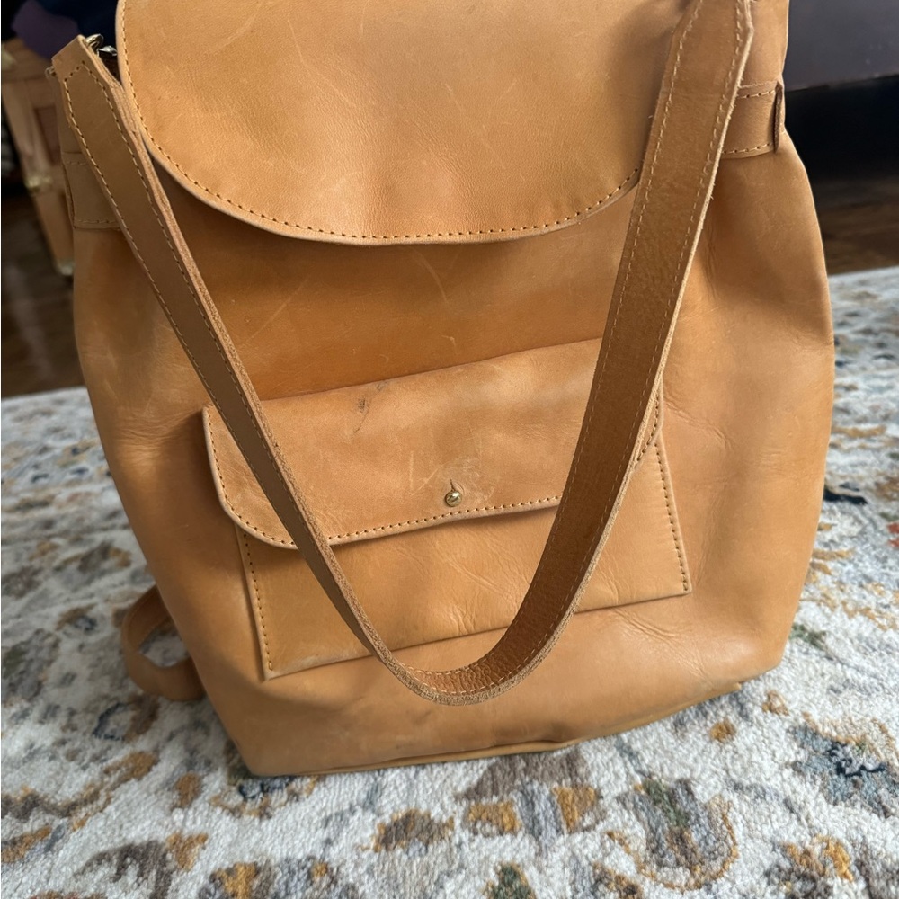 Tan Leather Women's Bag
